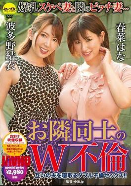 Mosaic CESD-479 W Neighbor Advise Haruna Hatano Hatano Yui