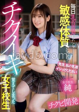 AKDL-214 Every day, her nipples were tormented, becoming more sensitive and teaching her to scream—the high school girl Jun Suemihiro Jun