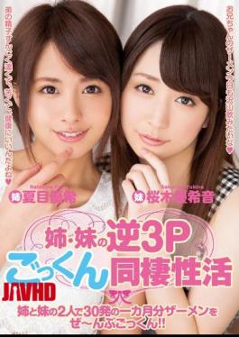 English Sub MIGD-669 The Bugokkun Sister And N-ze 30 Shots Of One Month Worth Semen In Two Sister! Reverse 3P Cum Cohabitation Of Active Sakuragi Yuki Sound Of Sister-sister Natsume Yuki