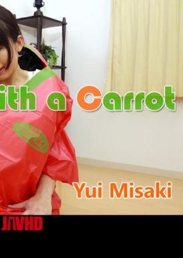 Heyzo HZ-1146 Dirty Play with a Carrot - Yui Misaki: A Lewd Game of "Futari-Aori" I'll Eat the Carrot with My Lower Mouth! - Yui Misaki